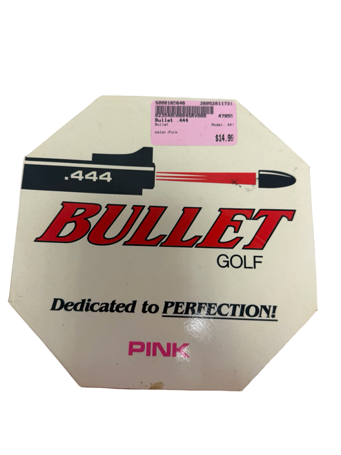 Vist Large View of Product Image Which is New Bullet .444 12 Pack - Golf Balls Pink