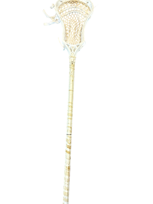 Vist Large View of Product Image Which is Used Signature lacrosse THE PLAYER Men Atk/Mid Complete Stick White