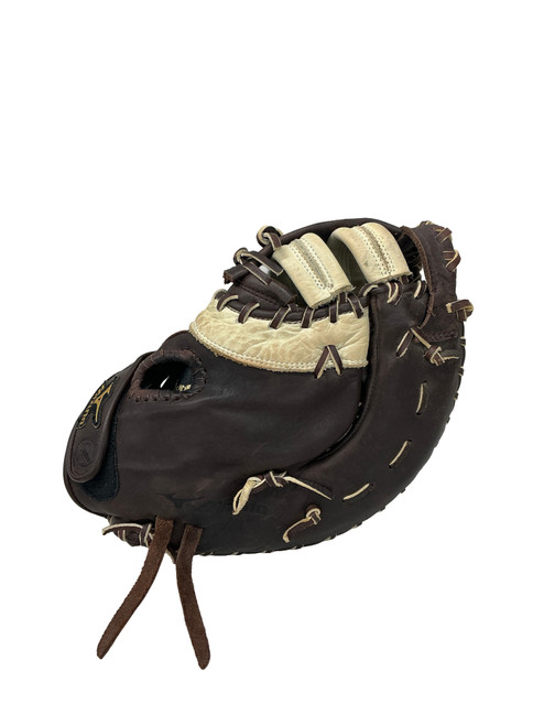 Vist Large View of Product Image Which is Used Mizuno GXF 92 BB/SB First Base LH Throw Brown 12 1/2"