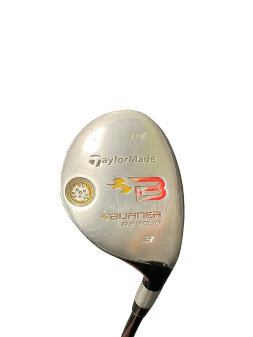 Vist Large View of Product Image Which is Used Taylormade BURNER RESCUE Mens Fairway Wood RH 3 Wood