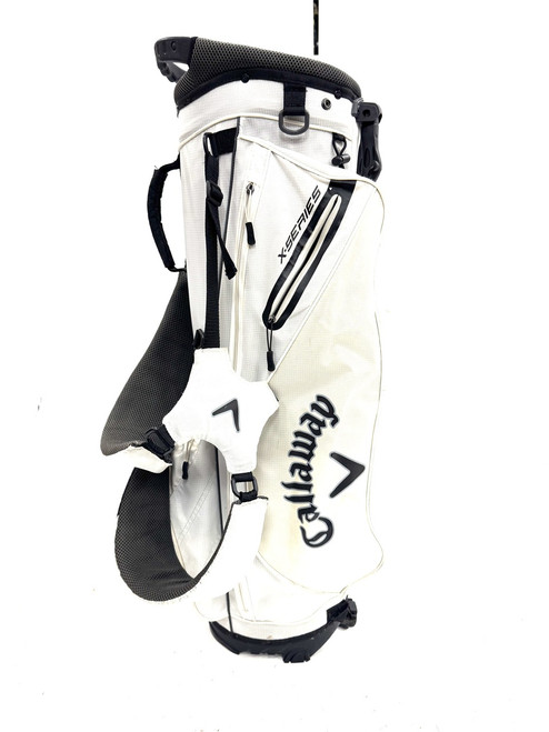 Vist Large View of Product Image Which is Used Callaway STAND Mens Stand Bag White