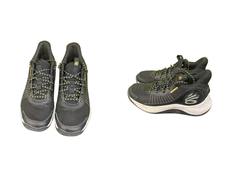 Vist Large View of Product Image Which is Used Under Armour CURRY 3Z7 Basketball Shoes M Black Senior 9