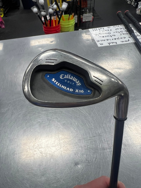 Vist Large View of Product Image Which is Used Callaway STEELHEAD X-16 Mens Individual Iron RH 9 Iron