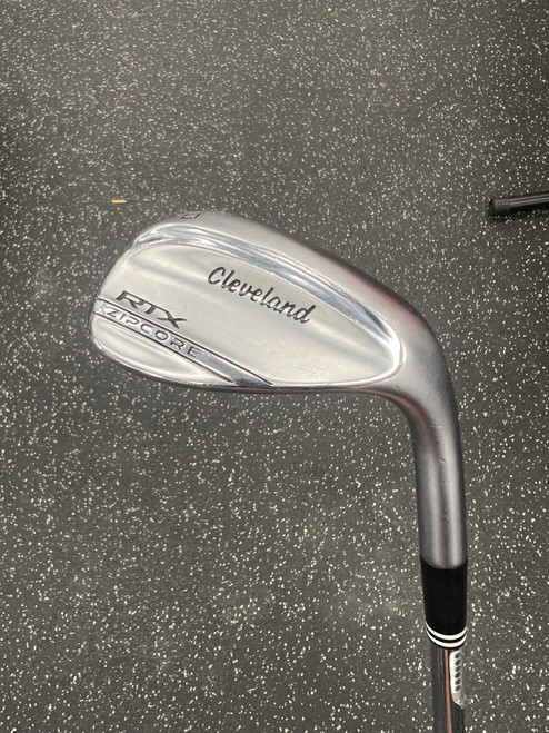 Vist Large View of Product Image Which is Used Cleveland RTX ZIPCORE Golf Wedge Mens RH 60 Degree