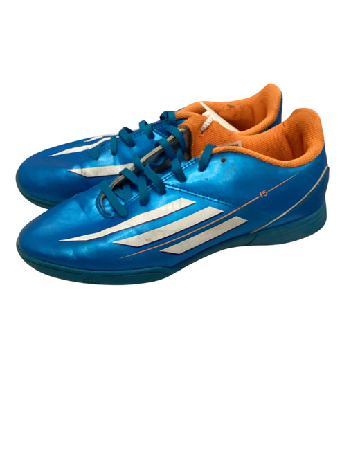 Vist Large View of Product Image Which is Used Adidas F5 Soccer Cleats Royal Blue Junior 04.5