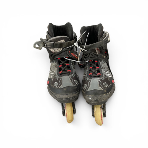 Vist Large View of Product Image Which is Used Bladerunner Junior Rec Fitness Skates Black Adjustable