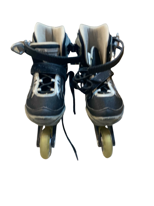 Vist Large View of Product Image Which is Used Bladerunner ABEC 3 Junior Roller Quad Skates Black Junior 04