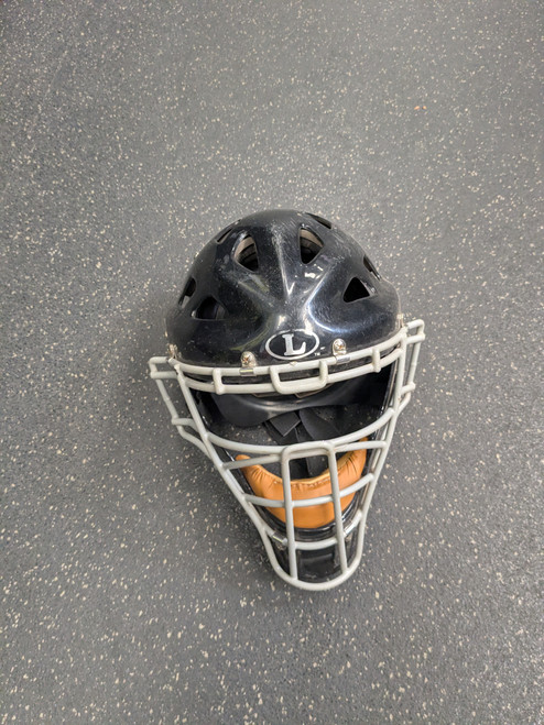 Vist Large View of Product Image Which is Used Louisville Slugger TPX Catchers Helmet w/Mask Black One Size