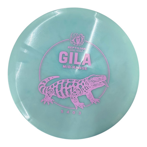 Vist Large View of Product Image Which is Used REPTILIAN GILA Disc Golf Mid Range Turquoise 178g