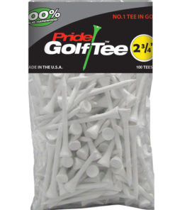 Vist Large View of Product Image Which is New 100CT 2 3/4 WHITE TEES