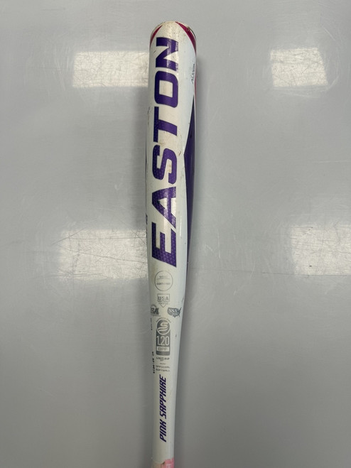 Vist Large View of Product Image Which is Used Easton PINK SAPPHIRE BB/SB Fastpitch Bat 28"