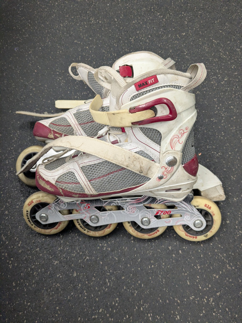 Vist Large View of Product Image Which is Used Firefly INLINE SKATE Senior Rec Fitness Skates White Senior 6