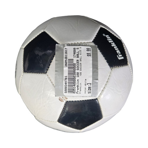 Vist Large View of Product Image Which is Used Franklin 100 SOCCER BALL SIZE 3 All Size Soccer Ball White 3