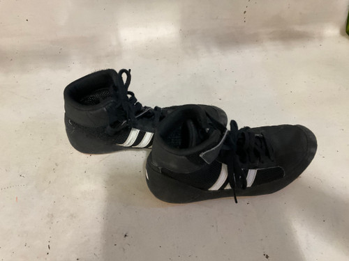 Vist Large View of Product Image Which is Used Adidas Boxing Shoes Black Junior 04