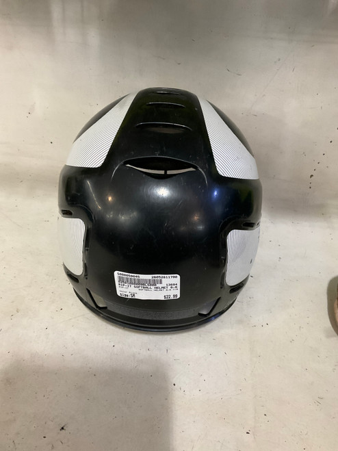 Vist Large View of Product Image Which is Used RIP-IT SOFTBALL HELMET 6-6 7/8 Batting Helmet w/Mask Black SM