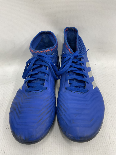 Vist Large View of Product Image Which is Used Adidas Soccer Cleats Royal Blue Senior 5.5