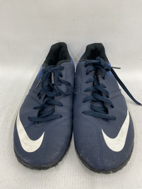 Vist Large View of Product Image Which is Used Nike Soccer Turf Shoes Black Junior 04.5