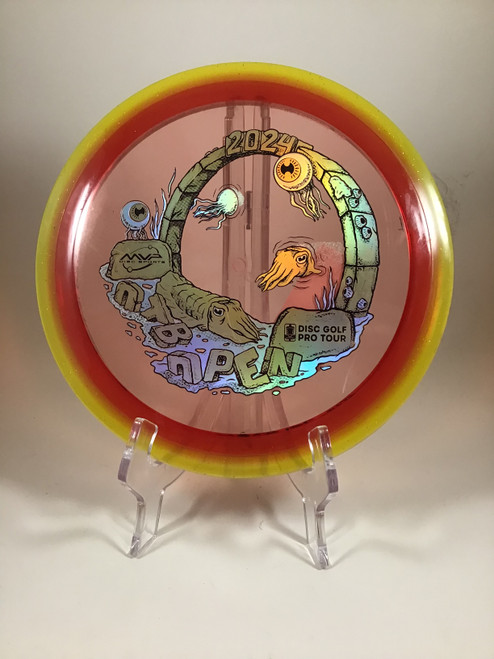 Vist Large View of Product Image Which is Used Axiom PROTON VANISH Disc Golf Driver Red 160g
