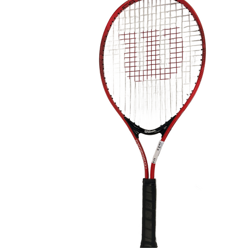 Vist Large View of Product Image Which is Used Wilson FEDERER 25 Junior Tennis Racquet Red 25"