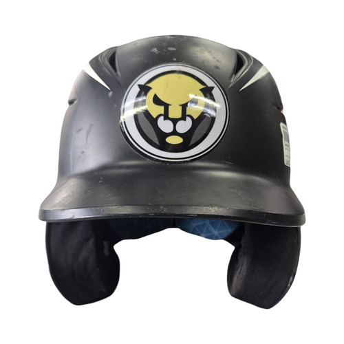 Vist Large View of Product Image Which is Used Easton ELITE X SR BATTING HELMET BB/SB Batting Helmet No Mask Black One Size