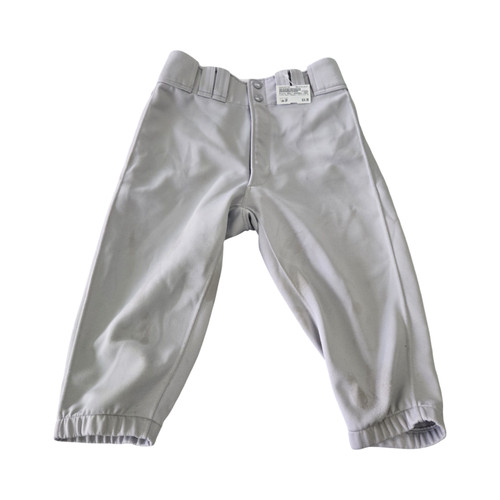 Vist Large View of Product Image Which is Used Mizuno ADULT BASEBALL PANTS SIZE SMALL BB/SB Pant Mens Grey SM