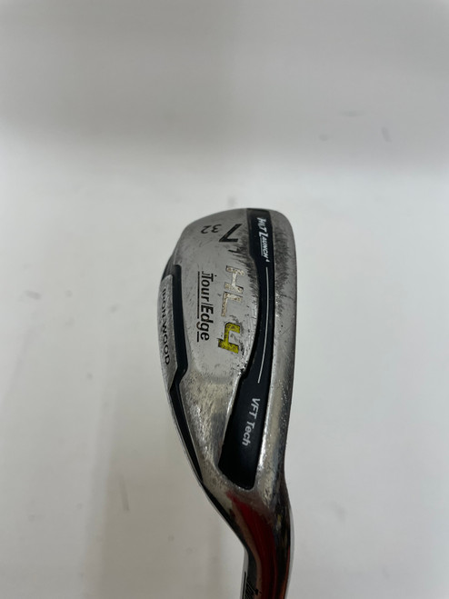 Vist Large View of Product Image Which is Used Tour Edge HL4 HOT LAUNCH IRON WOOD Mens Individual Iron RH 7 Iron