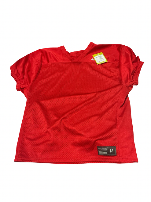 Vist Large View of Product Image Which is Used Nike RED PRACTICE JERSEY FB Top Adult Red MD