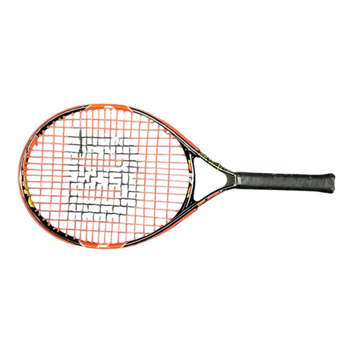 Vist Large View of Product Image Which is Used Wilson BURN 23 Junior Tennis Racquet Red 23"