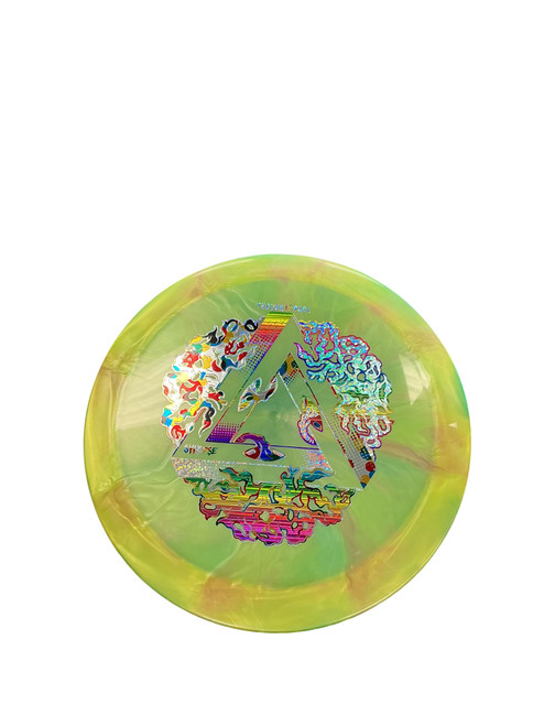 Vist Large View of Product Image Which is Used Infinite Discs THOUGHTSPACE SYNAPSE Disc Golf Driver Yellow