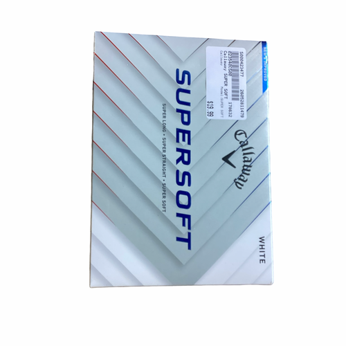 Vist Large View of Product Image Which is Used Callaway SUPER SOFT 12 Pack - Golf Balls