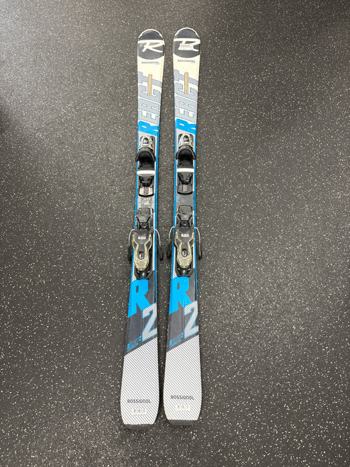Vist Large View of Product Image Which is Used Rossignol REACT 2 Mens DH Ski/Binding White 154 cm