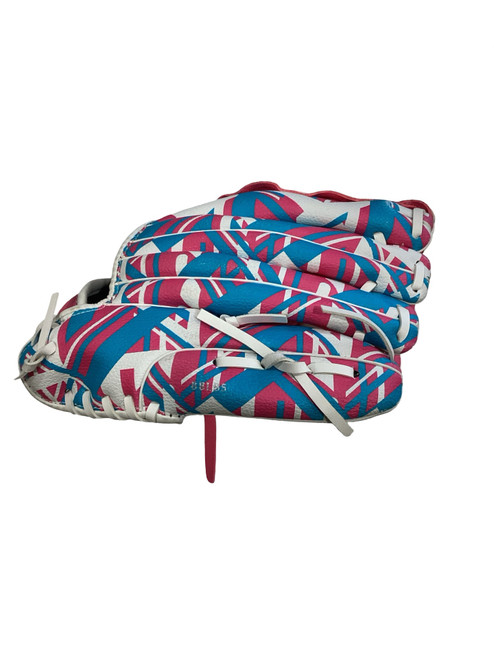 Vist Large View of Product Image Which is Used Rawlings REMIX BASKET WEBB BB/SB Glove LH Throw Pink 10 1/2"