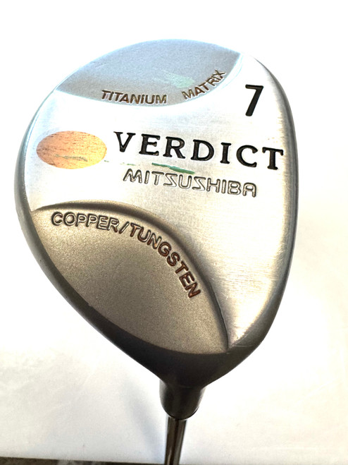 Vist Large View of Product Image Which is Used Mitsushiba VERDICT Mens Fairway Wood RH 7 Wood