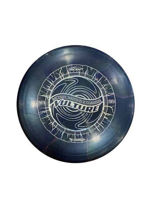 Vist Large View of Product Image Which is Used Discraft LEDGESTONE VULTURE Disc Golf Driver Grey 174g