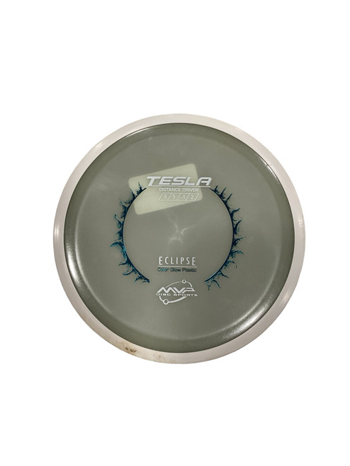 Vist Large View of Product Image Which is Used MVP ECLIPSE TESLA Disc Golf Driver Clear