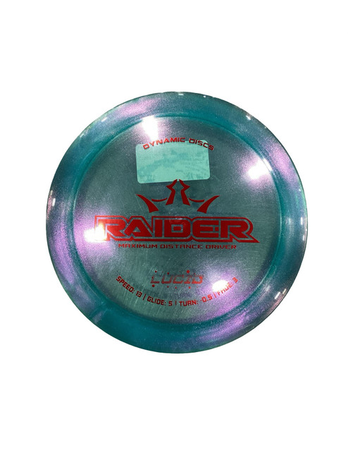 Vist Large View of Product Image Which is Used Dynamic Discs RAIDER Disc Golf Driver Royal Blue 174g