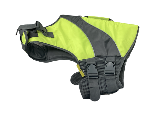 Vist Large View of Product Image Which is Used Dog PFD Yellow MD