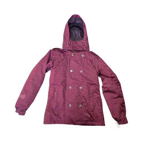 Vist Large View of Product Image Which is Used BETTY RIDES WMNS LG JACKET Outerwear Heavy Jacket W Wine Red LG