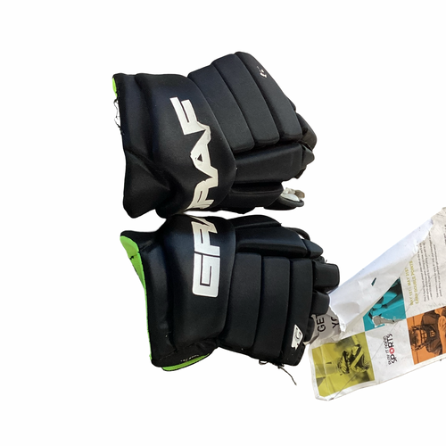 Vist Large View of Product Image Which is Used Graf SUPRA G5 Senior Gloves Black 14"