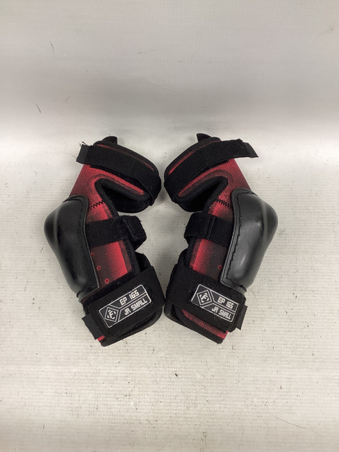 Vist Large View of Product Image Which is Used Franklin EP 165 Junior Elbow Pads SM