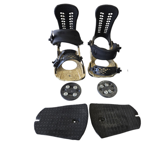 Vist Large View of Product Image Which is Used Union FORCE SNOWBOARD BINDINGS SIZE LG Mens Binding Only Camouflage LG