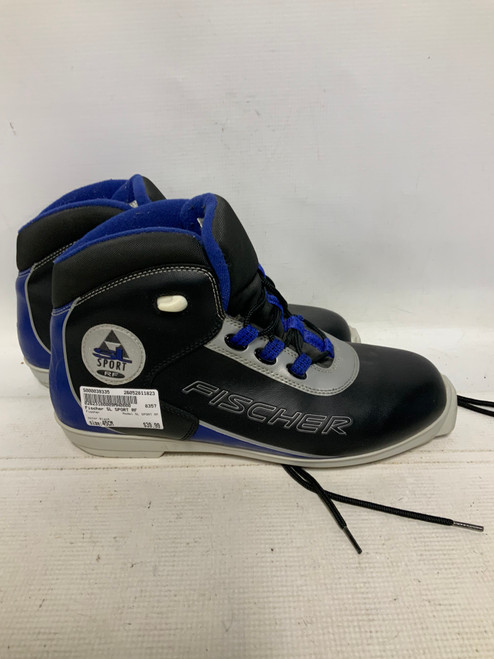 Vist Large View of Product Image Which is Used Fischer SL SPORT RF Mens SNS XC Ski Boots Black M 10.5