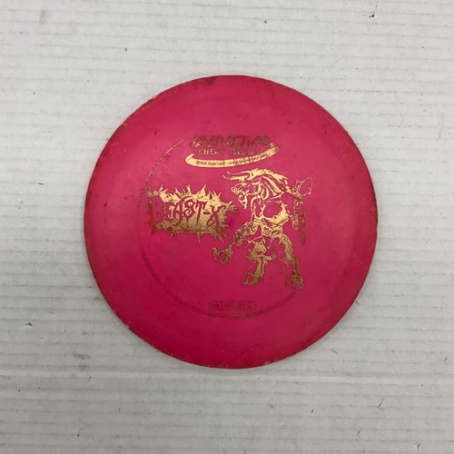 Vist Large View of Product Image Which is Used Innova DX BEAST X Disc Golf Driver Pink 168g