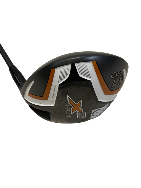 Vist Large View of Product Image Which is Used Callaway X2 HOT Mens Golf Driver RH 10.5 Degree 45.75" w/ Aldila Tour ATX55 R-Flex Shaft