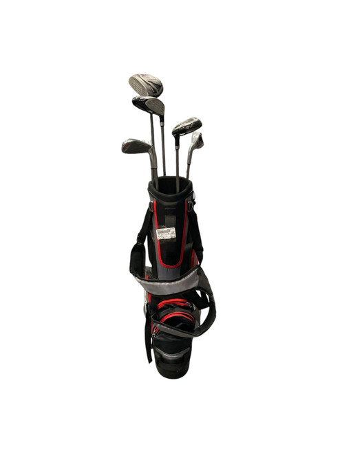 Vist Large View of Product Image Which is Used Tour Edge HL-J HOT LAUNCH Jr Package Set LH Black And Red 8 Piece