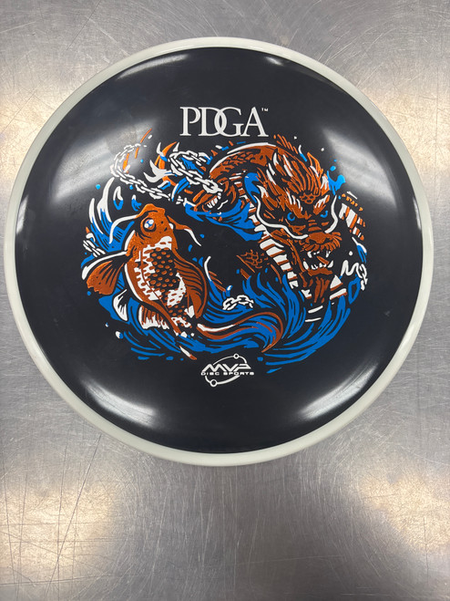 Vist Large View of Product Image Which is Used MVP R2 NEUTRON CRAVE Disc Golf Driver Black