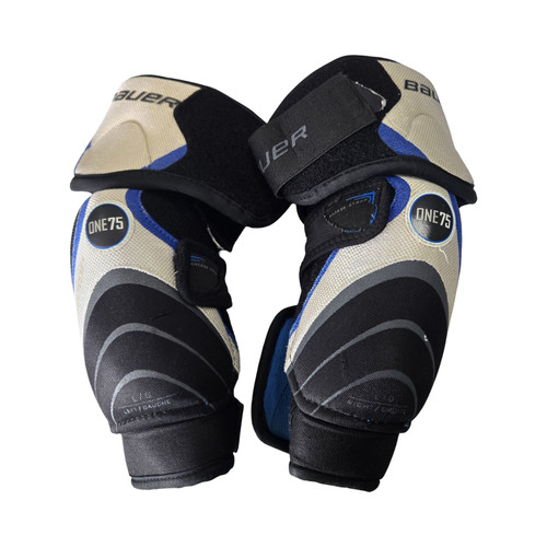 Vist Large View of Product Image Which is Used Bauer ONE75 SR ELBOW PADS ICE HOCKEY Senior Elbow Pads LG