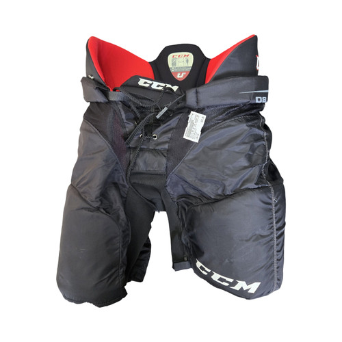 Vist Large View of Product Image Which is Used CCM U+ 08 SR ICE HOCKEY PANTS SIZE LARGE Senior Pant Black LG