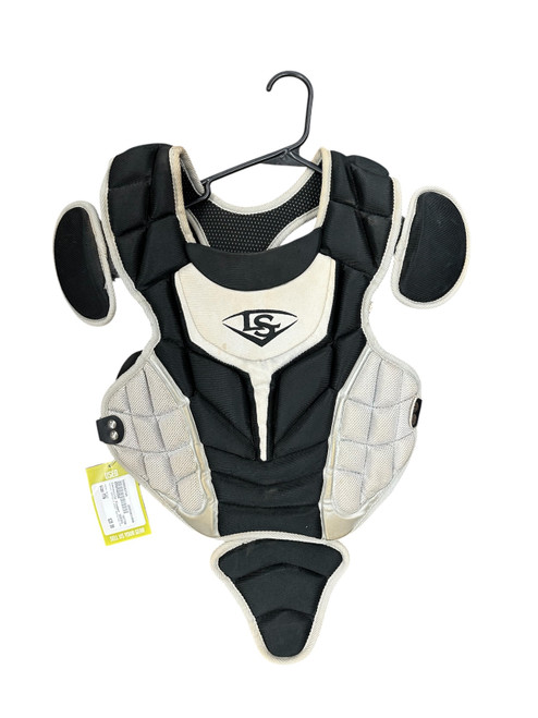 Vist Large View of Product Image Which is Used Louisville Slugger SERIES 5 CHEST PROTECTER YTH Catchers Chest Protector Black Youth