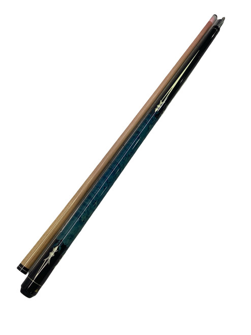 Vist Large View of Product Image Which is Used 2 PC POOL CUE BLUE Indoor Games